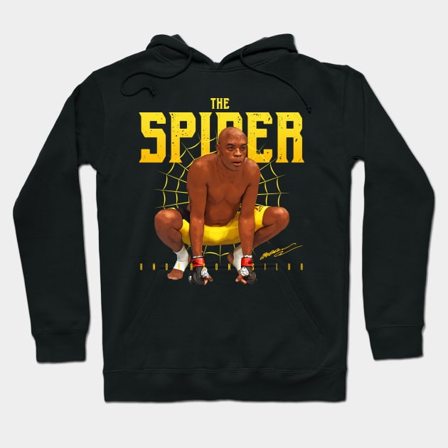 Anderson Silva Hoodie by Juantamad